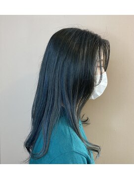 ルアージュ 調布店 ブルー×ブラック