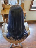 ブルーブラック×インディゴブルー