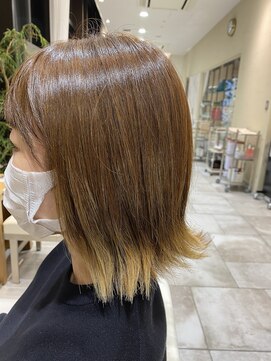 ヒアカアヴェダ 天神VIORO (Heaka AVEDA) 肩ハネ【30代/40代/カラー/髪質改善】D