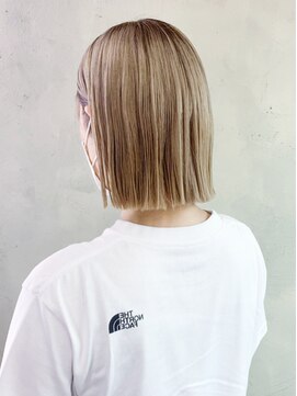 アイティーバイアルバム 八王子店(IT by ALBUM) ベージュボブ_ショコラベージュボブルフベビーバング_ba340411