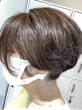 アース 福岡天神赤坂店(HAIR & MAKE EARTH) 【白髪ぼかし】白髪染め卒業式!ナチュラルハイライト