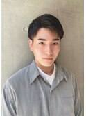 【短髪メンズスタイル】束感ヘア×ツーブロック