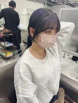 リアン バイ キートス(Lien by kiitos) 顔まわりカット/シルキー/シャギー/ワンホンヘア/オルチャンヘア