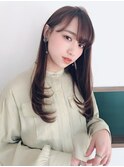 美髪艶感ナチュラルストレート/20代/30代/40代大人かわいい