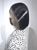 クアトログランシュ 水戸店(QUATRO×GranCieux) インナーカラー×ミルクティーベージュ【水戸/インナーカラー】