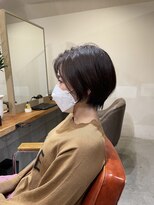 ソラーナバイマニスオブヘアー(SOLANA by Manis of hair)&nbsp;大人前髪長めのショート