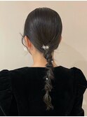 〔mist〕あみおろし/シンプルヘアアレンジ/編みおろし/金沢文庫