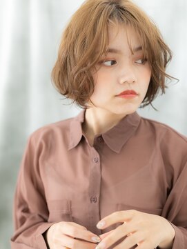 ドクターズサロン LAB 小山店 ふわカールでフレンチカジュアルミディヘアj小山20代30代40代