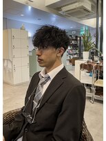 ルィーズ(Lui:z) 無造作ツイストスパイラルパーマ