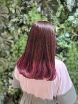 ヘアメイク バンブー(Hair Make Bamboo) 裾カラー