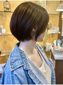 ショートボブ*オレンジカッパー