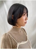 【福岡新宮】耳掛けも◎2wayショートボブ 20代 30代 40代
