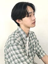 トレス(TRESS) センターパート　メンズカット
