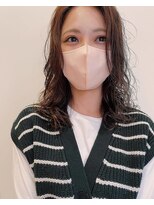 ディスアンドザット あびこ店(THIS&THAT) 顔まわりレイヤーxニュアンスパーマ