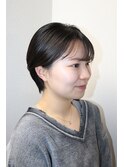 黒髪ショート