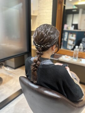 ジパング 押上店(Zipangu) 1番人気☆編みおろしヘア