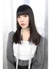 ［平日]ダメージレスストレート(アイロン有)＋ステップボーンカット 24200円