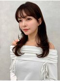 レイヤー/ネビージュ/韓国ヘア/イメチェン/縮毛矯正/中野/