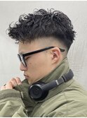心斎橋スペインカールサーフカールツイストスパイラルパーマ緩め