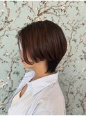 伸ばしかけ×ショートスタイル