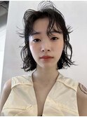 ボブパーマ・ニュアンスパーマ・くせ毛風パーマ
