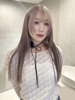 ペレ アネックス 大阪梅田茶屋町店(PELE ANNEX)&nbsp;くびれヘア/アプリコットオレンジ/夏のヘアアレンジ/梅田