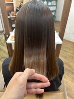 ヘアリゾート リノ(Hair resort Lino)&nbsp;髪質会改善縮毛矯正『髪にドラマを』+ボブスタイル