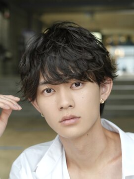 フィフス トウキョウ (fifth TOKYO) 渋谷シャドウパーマメンズカットマッシュウルフルーズパーマ30代