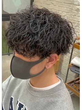 ステラ(STELLA) 波巻きスパイラル/メンズカット/メンズ/メンズサロン/波巻き