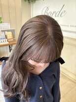 ボルデヘアー 亀有(Borde HAIR)&nbsp;シアーミルクティー【Anna】ボルデ亀有美容室