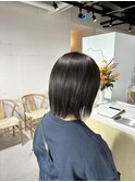 髪質改善オリーブグレージュ