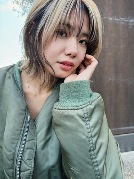 クプラ(Qpula) 抜きっぱなしブロンド フェイスフレイミング