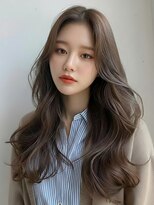 エーヴ&nbsp;甘い雰囲気と小顔効果が狙える【ホワイトブラウン巻き】