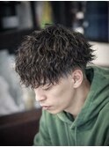 波巻きスパイラルパーマ