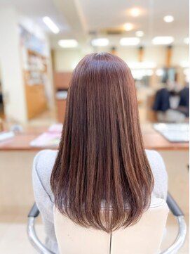 ビーワンヘアー 藤井寺 土師ノ里(B1hair) 春色カラー