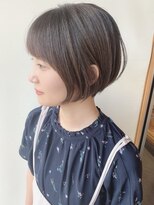 ステアケース ギンザセブン(stair:case ginza7)&nbsp;大人まとまる簡単時短ヘア　前下がりショートボブ