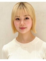 ヨリ ルトロワ 札幌大通(yori Le_trois) 前髪イメチェンピンクベージュクールショートレイヤーカット