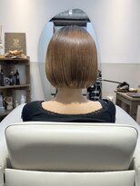 リブ(LIV) 【地毛風ストン髪】髪質改善縮毛矯正◇ナチュラルボブ