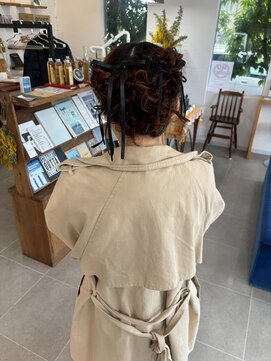 O うなじスッキリアップヘア！結婚式 二次会 花嫁 ドレス 着物