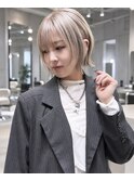 波巻きハイトーンボブ
