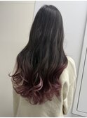 ラベンダーピンクグラデーション