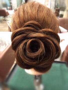 フェリシータ 緑地公園店(felicita) クラシカル&グラマラスな結婚式 二次会和装ヘアアレンジ