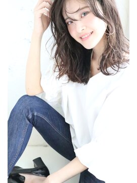 ケアシンサイバシ(CARE shinsaibashi) ボサッとウエーブ×無防備バング