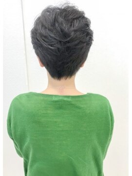 クアトログランシュ ひたちなか店(QUATRO×GranCieux) 小顔ミセスエレガンスショート★QUATRO★