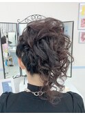 華やかサイドアップ