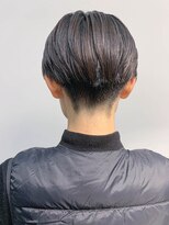 テトヘアー(teto hair) マニッシュショート、刈り上げ女子、ハンサムショート
