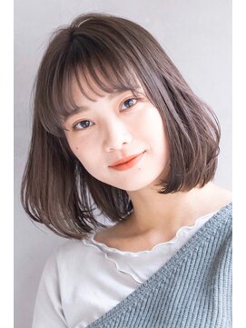 エース (ACE) ACE横浜　スリークボブ×ナチュラルグレージュ