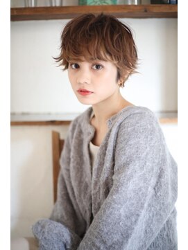 ネオリーブリノア 北千住東口店(Neolive Linoa) 軽めパーママッシュショートスタイル