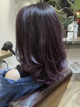 ローラン(ROULAND) 【ＲＯＵＬＡＮＤ坂本】ビビットラベンダー