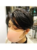 ハンサムショート/ボーイッシュ女子/ユニセックス/艶感/30代